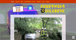 Desktop Screenshot of feuerwehr-dilsberg.de